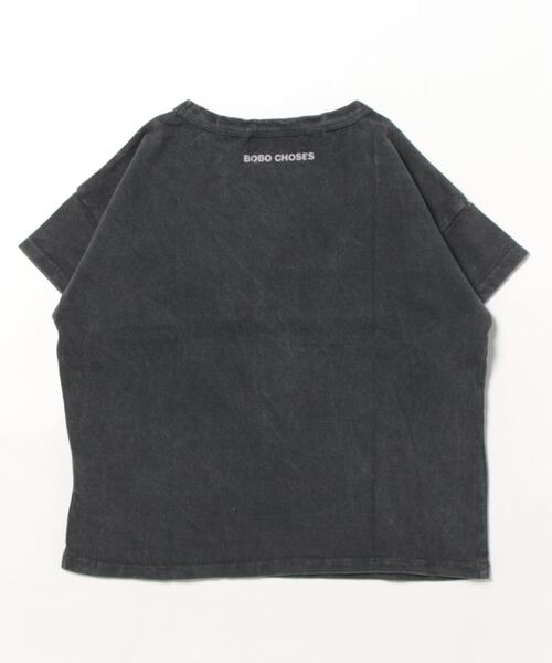 BOBO CHOSES(ボボショーズ)の「WIMAMP short sleeve T-shirt(Tシャツ/カットソー・キッズ・ダークグレー・10Y-12Y/6-7YEAR/8Y-10Y/4-5YEAR/2-3YEAR)」の7枚目の写真