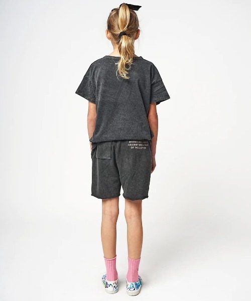 BOBO CHOSES(ボボショーズ)の「WIMAMP short sleeve T-shirt(Tシャツ/カットソー・キッズ・ダークグレー・10Y-12Y/6-7YEAR/8Y-10Y/4-5YEAR/2-3YEAR)」の4枚目の写真