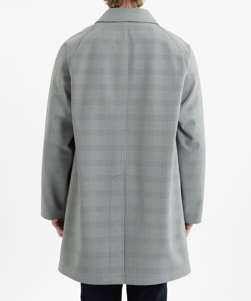MACKINTOSH PHILOSOPHY(マッキントッシュ フィロソフィー)の「ニュークラシック TIVERTON(ティバートン)フリースボンディング(ステンカラーコート・メンズ・ダークネイビー/グレー・38/40)」の9枚目の写真
