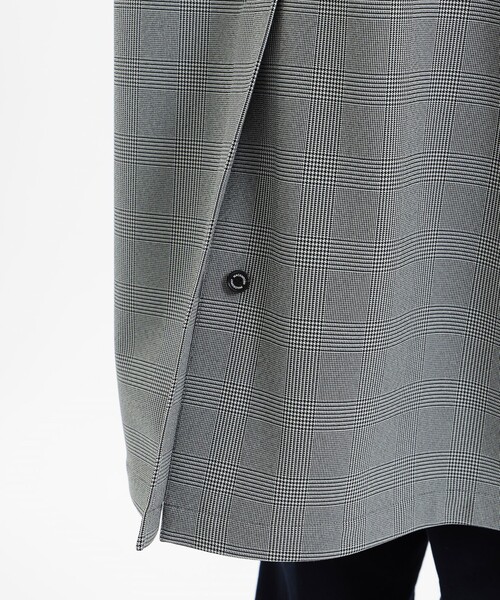 MACKINTOSH PHILOSOPHY(マッキントッシュ フィロソフィー)の「ニュークラシック TIVERTON(ティバートン)フリースボンディング(ステンカラーコート・メンズ・ダークネイビー/グレー・38/40)」の7枚目の写真