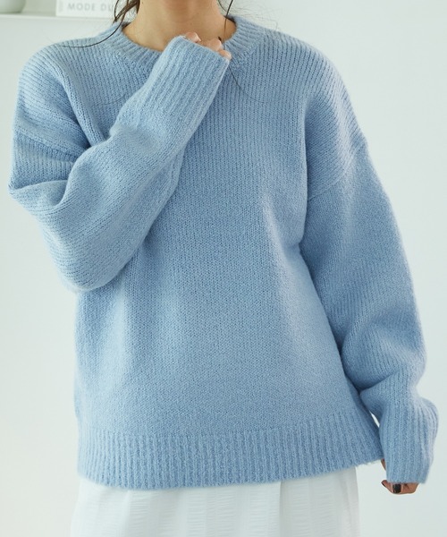ニット セーター ニットプルオーバー MO33N05 レディース ORiental TRaffic ニット セーター ニットプルオーバー MO33N05