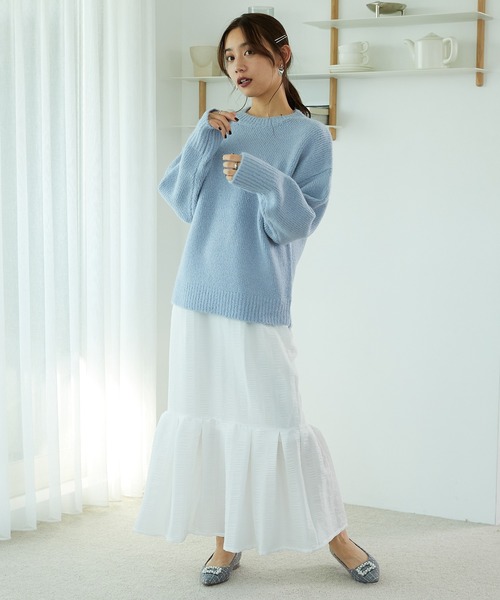 ニット セーター ニットプルオーバー MO33N05 レディース ORiental TRaffic ニット セーター ニットプルオーバー MO33N05