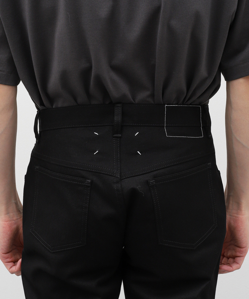 EDIFICE（エディフィス）の「【MAISON MARGIELA / メゾン マルジェラ】5PK SLIM BLACK（デニムパンツ・メンズ・ブラック・30/32/31）」の7枚目の写真