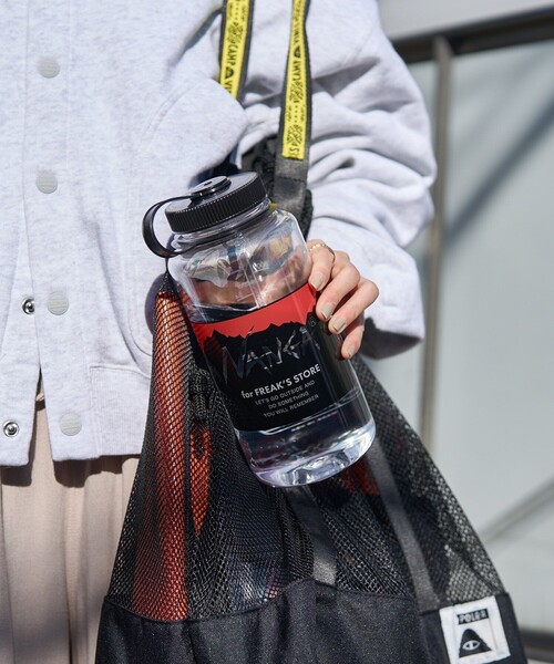 NANGA（ナンガ）の「NANGA×FREAK'S STORE/ナンガ×フリークスストア 別注ナルゲン広口1.0L（水筒・メンズ・ラベンダー/ブルー・MEDIUM）」の16枚目の写真