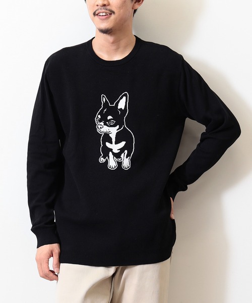 fLAnsisCA(フランシスカ)の「fLAnsisCA / Jacquard Knit 23AW(ニット/セーター・メンズ・ライトブルー/ブラック/グレー/チャコールグレー・MEDIUM/LARGE/SMALL)」の9枚目の写真