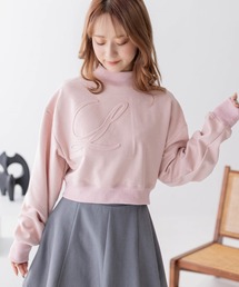 clear | ロゴエンボスショート丈スウェット≪2023AW新作≫(スウェット)