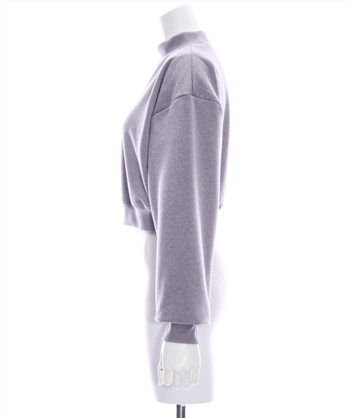 clear（クリア）の「ロゴエンボスショート丈スウェット[低身長用サイズ有]（スウェット・レディース・ブラック/グレー/ピンク/アイボリー・XS/F）」の6枚目の写真