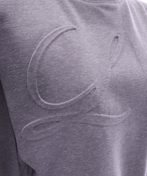 clear（クリア）の「ロゴエンボスショート丈スウェット[低身長用サイズ有]（スウェット・レディース・ブラック/グレー/ピンク/アイボリー・XS/F）」の10枚目の写真