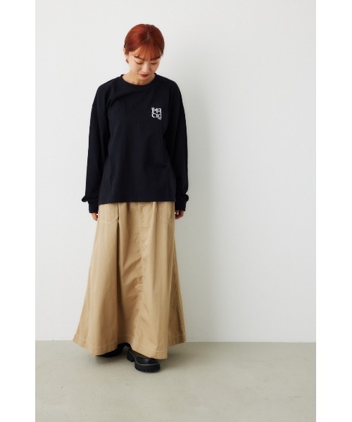 RODEO CROWNS WIDE BOWL（ロデオクラウンズワイドボウル）の「Placid Daisy L/S Tシャツ（Tシャツ/カットソー・レディース・ライトブラウン/オフホワイト/ブラック/ターコイズブルー・FREE）」の15枚目の写真