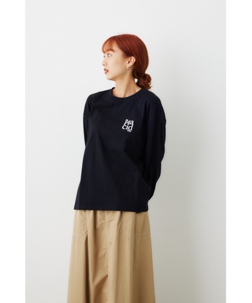RODEO CROWNS WIDE BOWL（ロデオクラウンズワイドボウル）の「Placid Daisy L/S Tシャツ（Tシャツ/カットソー・レディース・ライトブラウン/オフホワイト/ブラック/ターコイズブルー・FREE）」の14枚目の写真