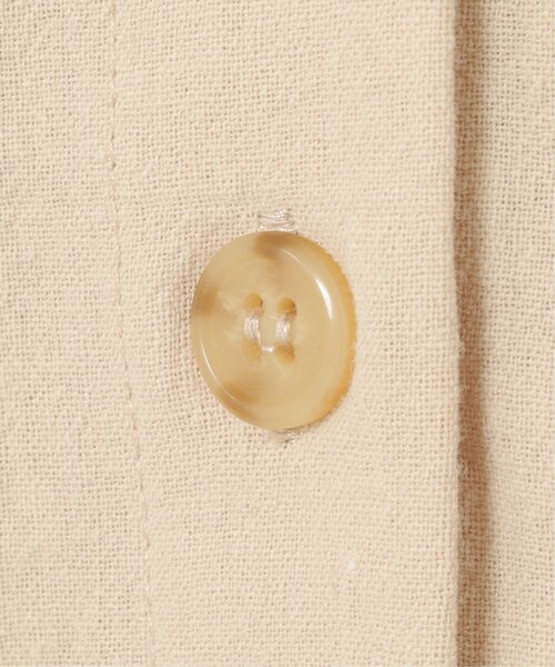 LBC（エルビーシー）の「フードロングシャツ（シャツ/ブラウス・レディース・ネイビー/ベージュ・M）」の21枚目の写真