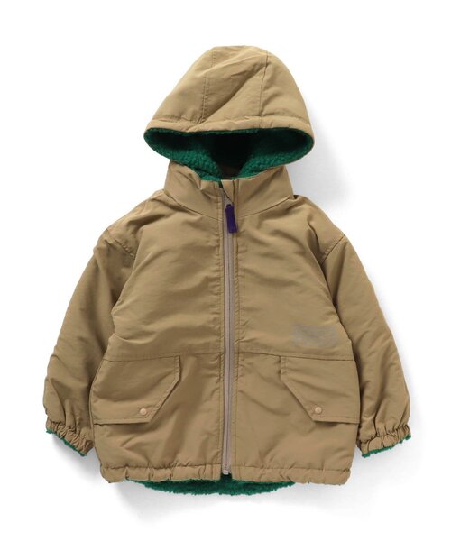 F.O.KIDS（エフオーキッズ）の「【洗える/2way】リバーシブルマウンテンジャケット（ダウンジャケット/コート・キッズ・グリーン/キナリ/ネイビー/オレンジ/チャコール・130/95/100/140/120/90/110/80）」の19枚目の写真