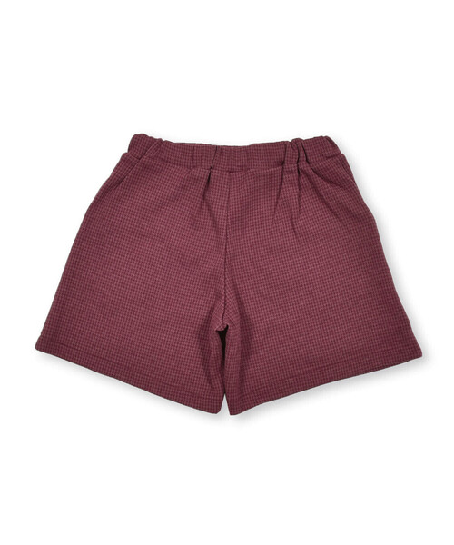 BeBe(ベベ)の「千鳥ジャガードラップショートパンツ(90~150cm)(その他パンツ・キッズ・グレー系その他/レッド系その他2・150cm/120cm/100cm/110cm/140cm/130cm/90cm)」の15枚目の写真