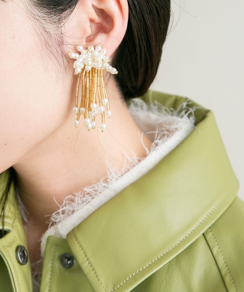 KBF（ケイビーエフ）の「パールイヤリング（イヤリング・レディース・ゴールド/シルバー・ONE）」の6枚目の写真