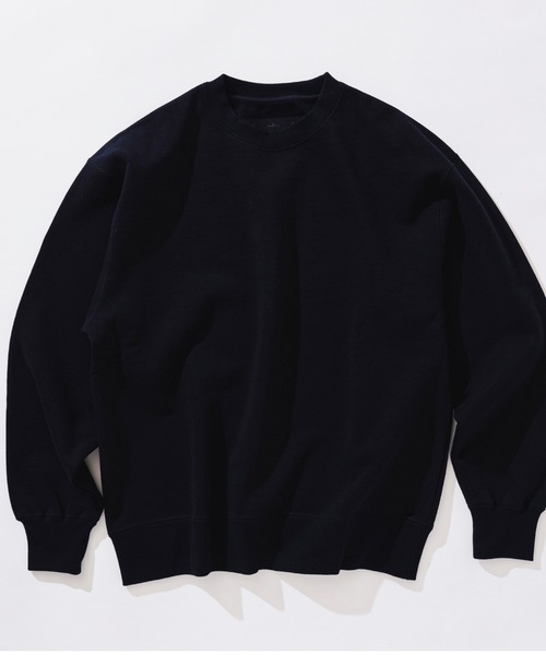 BEAMS T（ビームスティー）の「newT / Sweatshirt（スウェット・メンズ・グリーン/ブラック/ネイビー/ライトグレー/グレー系その他/ブラウン/オリーブ・X-LARGE/X-SMALL/XX-LARGE/MEDIUM/LARGE/SMALL）」の7枚目の写真
