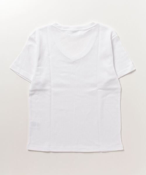 Mag.(マグ)の「【RDS】サーマル半袖VネックTシャツ(Tシャツ/カットソー・メンズ・グレー/カーキ/サックスブルー/ホワイト/ブラック/ネイビー・MEDIUM/LARGE/X-LARGE)」の7枚目の写真