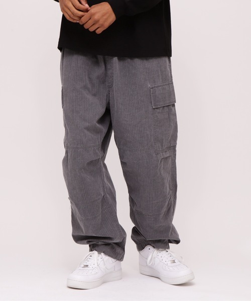 AVIREX（アヴィレックス）の「PIGMENT EASY CARGO PANTS / ピグメント イージー カーゴパンツ / AVIREX / アヴィレックス（カーゴパンツ・メンズ・チャコール/サンドベージュ/オリーブ・MEDIUM/LARGE/X-LARGE/XX-LARGE）」の2枚目の写真