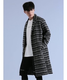 semantic design | ＊セマンティックデザイン ツイード調チェック チェスターコート(チェスターコート)