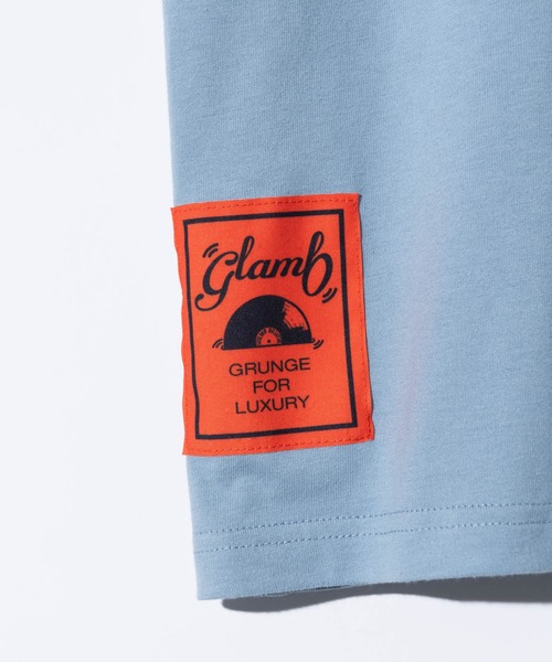 glamb(グラム)の「Roll Sleeve T-shirts / ロールスリーブTシャツ(Tシャツ/カットソー・メンズ・ブルー/ブラック/ホワイト・S/L/M)」の8枚目の写真
