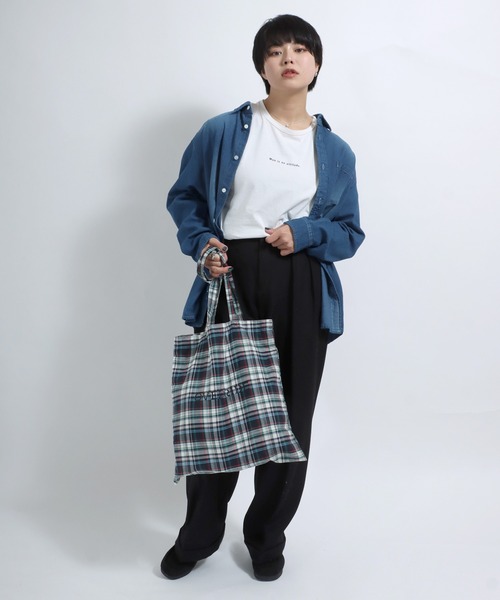 Salong hameu(サロン ハミュー)の「長袖デニムシャツ メンズ レディース ユニセックス(シャツ/ブラウス・メンズ・ライトインディゴブルー/ダークインディゴブルー/インディゴブルー・M/L/LL)」の17枚目の写真