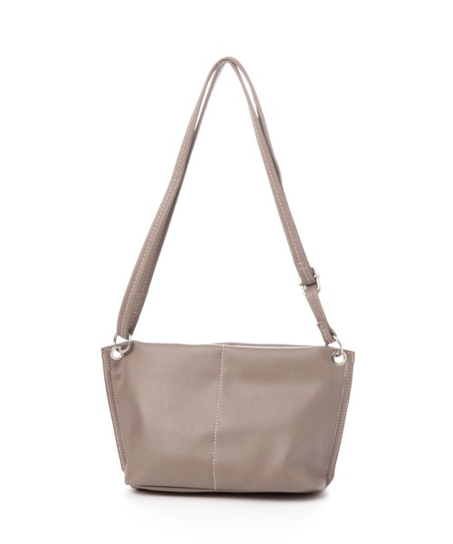 studio CLIP(スタディオクリップ)の「柔らかワンマイルショルダーバッグ(ショルダーバッグ・レディース・カーキ/ブラック/ベージュ/ライトグレー・FREE)」の12枚目の写真