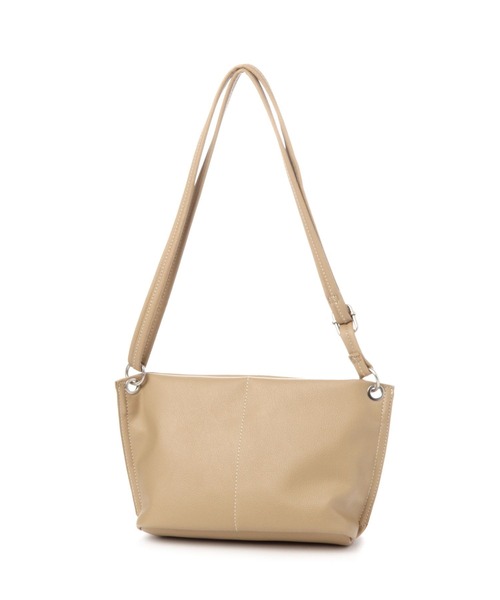 studio CLIP(スタディオクリップ)の「柔らかワンマイルショルダーバッグ(ショルダーバッグ・レディース・カーキ/ブラック/ベージュ/ライトグレー・FREE)」の14枚目の写真