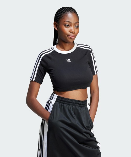 スリーストライプス半袖ベビーTシャツ/アディダスオリジナルスadidasOriginals