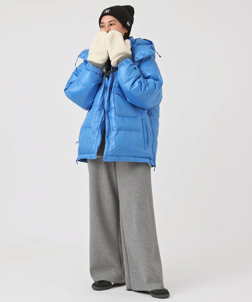 AP STUDIO(エーピーストゥディオ)の「スーパーフリースミトン(手袋・レディース・ホワイト/ベージュ/チャコールグレー・FREE)」の7枚目の写真