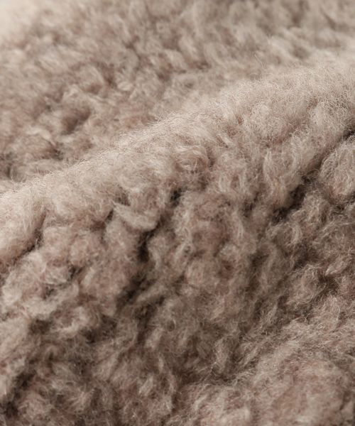 AP STUDIO(エーピーストゥディオ)の「スーパーフリースミトン(手袋・レディース・ホワイト/ベージュ/チャコールグレー・FREE)」の17枚目の写真