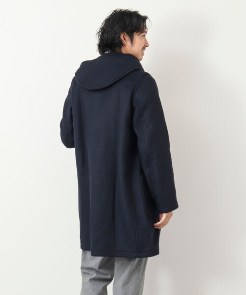 LONDON TRADITION（ロンドントラディション）の「【LONDON TRADITION/ ロンドン トラディション】MARTIN SLIM LONG スリムロング ダッフルコート（ダッフルコート・メンズ・ネイビー/オリーブ/ブラック・42/40/38）」の10枚目の写真