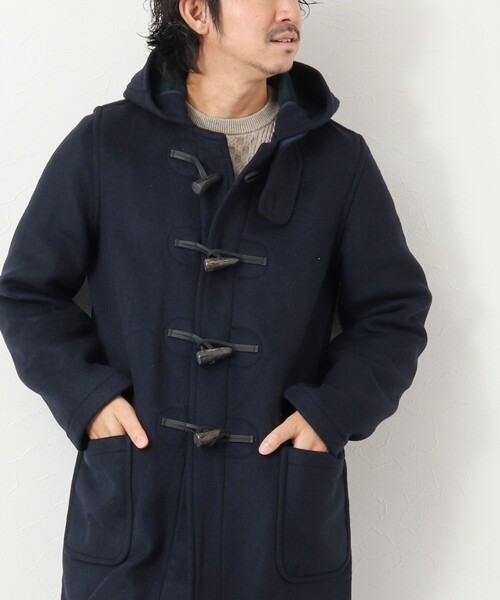 LONDON TRADITION（ロンドントラディション）の「【LONDON TRADITION/ ロンドン トラディション】MARTIN SLIM LONG スリムロング ダッフルコート（ダッフルコート・メンズ・ネイビー/オリーブ/ブラック・42/40/38）」の12枚目の写真