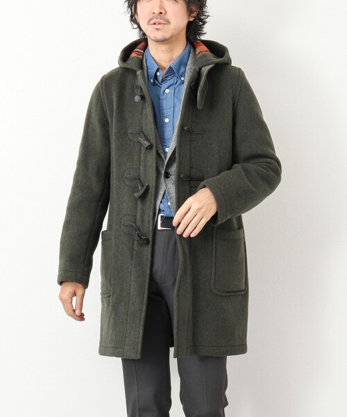 LONDON TRADITION（ロンドントラディション）の「【LONDON TRADITION/ ロンドン トラディション】MARTIN SLIM LONG スリムロング ダッフルコート（ダッフルコート・メンズ・ネイビー/オリーブ/ブラック・42/40/38）」の20枚目の写真