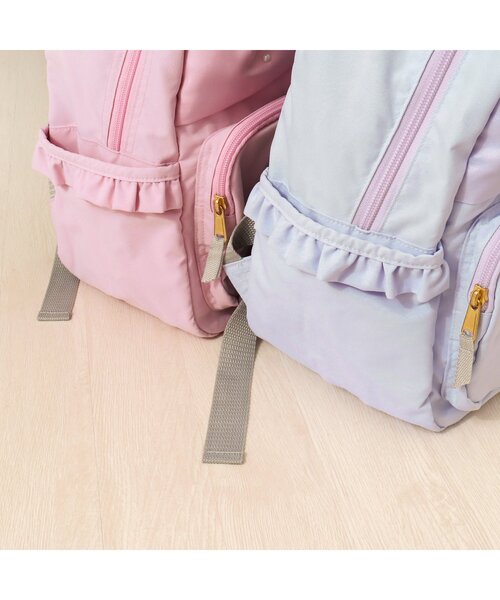 apres les cours（アプレレクール）の「リボンフリルリュック（バックパック/リュック・キッズ・ピンク/ラベンダー・SMALL/MEDIUM）」の8枚目の写真