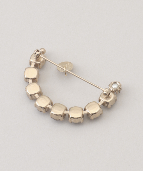 Junco Paris half Circle broach ブローチIENA IENA（イエナ）の「【Junco Paris/ジュンコパリ】half circle broach