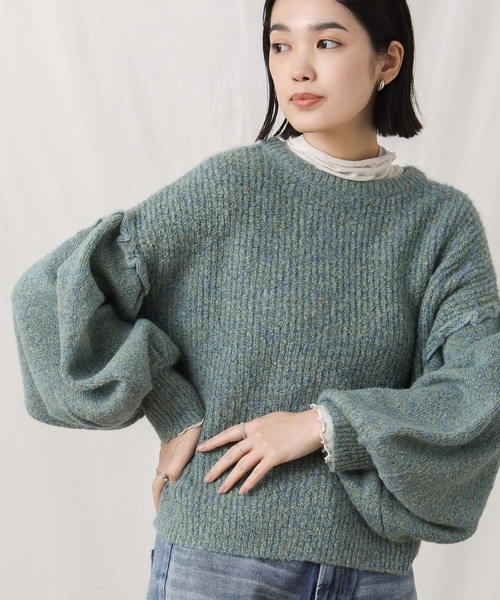 変わり編みニットアンサンブル | PROPORTION BODY DRESSING