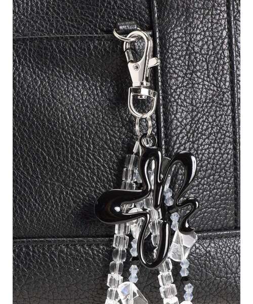 EMODA（エモダ）の「ストラップミニトートバッグ（ハンドバッグ・レディース・ブラック/シルバー・FREE）」の16枚目の写真