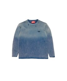 DIESEL バーガンディ クルーネックセーター 12Y キッズ DIESEL バーガンディ クルーネックセーター 12Y キッズ