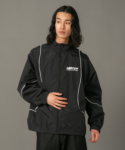 セール】オーバーサイズ ナイロントラックジャケット（ナイロン