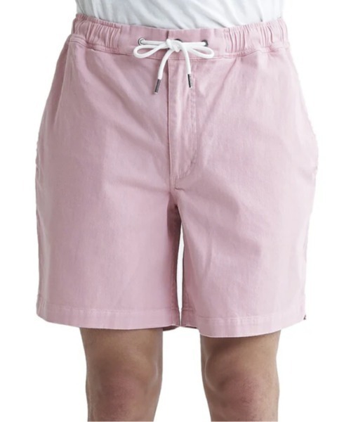 Quiksilver(クイックシルバー)の「OC PLAY WATER SHORTS/クイックシルバーウエストゴムショートパンツ(その他パンツ・メンズ・ピンク/チャコールグレー/イエロー/ベージュ・SMALL/LARGE/MEDIUM/X-LARGE)」の4枚目の写真