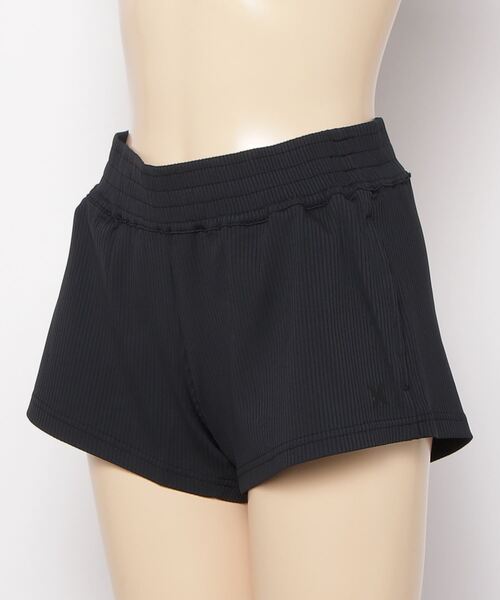 Hurley ブラックビキニとショートパンツセット Hurley ハーレー トランクス ボードショーツ 水着 レディース
