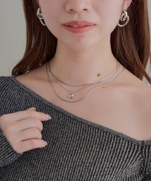 Chico | ハートモチーフ細ネックレスSET(ネックレス)