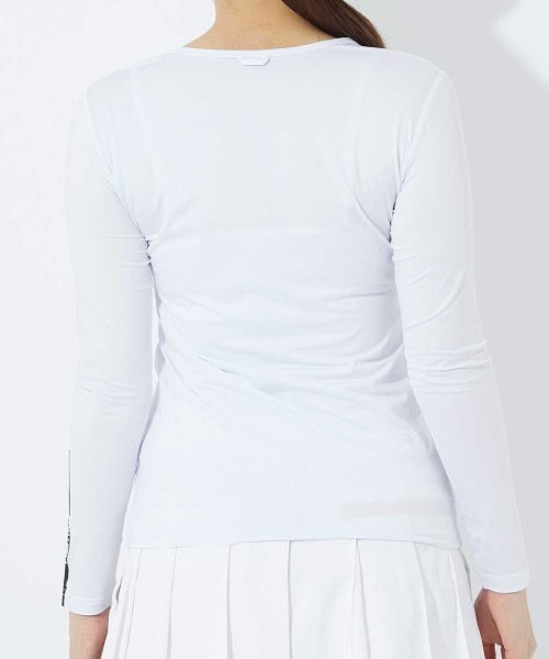 FILA GOLF(フィラゴルフ )の「【FILA GOLF/フィラゴルフ】レディースノースリーブシャツ+インナーセット ゴルフ(シャツ/ブラウス・レディース・ブラック/ホワイト・MEDIUM/LARGE/X-LARGE/SMALL)」の18枚目の写真