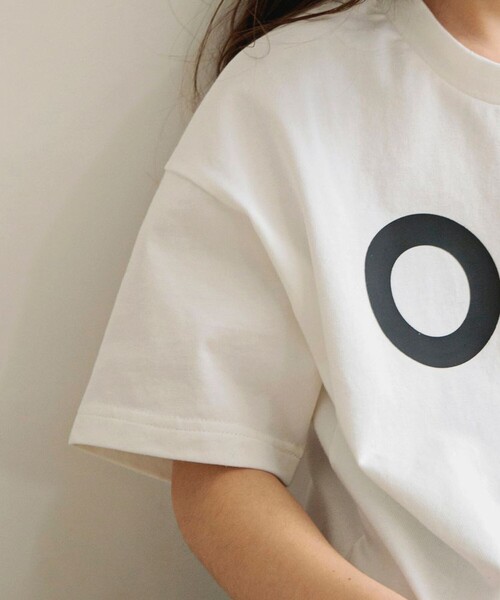 EDWIN(エドウィン)の「【Ou? by EDWIN】Ou?BIGロゴ半袖Tシャツ(Tシャツ/カットソー・キッズ・オフホワイト/ブラック・100/150/110/120/90/130/140)」の11枚目の写真