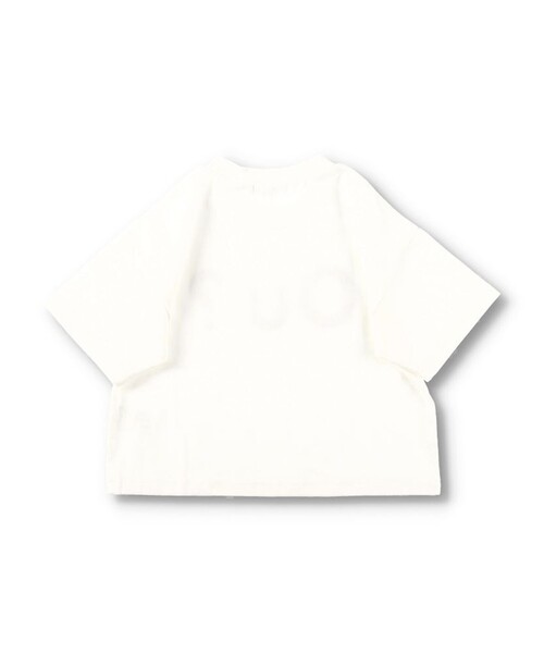 EDWIN(エドウィン)の「【Ou? by EDWIN】Ou?BIGロゴ半袖Tシャツ(Tシャツ/カットソー・キッズ・オフホワイト/ブラック・100/150/110/120/90/130/140)」の13枚目の写真