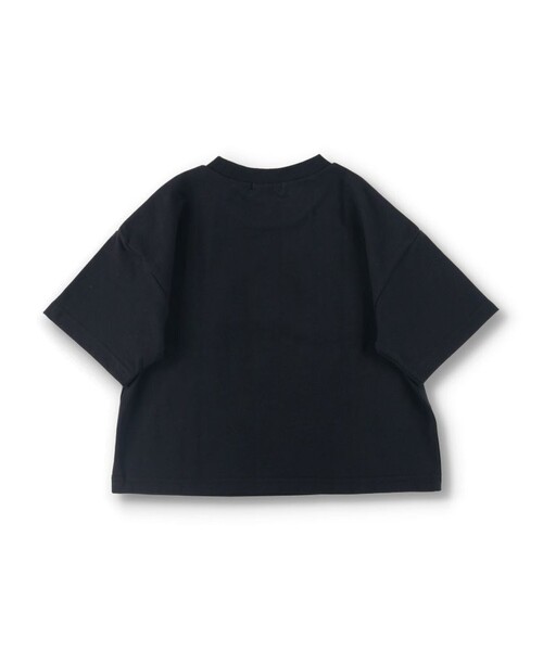 EDWIN(エドウィン)の「【Ou? by EDWIN】Ou?BIGロゴ半袖Tシャツ(Tシャツ/カットソー・キッズ・オフホワイト/ブラック・100/150/110/120/90/130/140)」の6枚目の写真