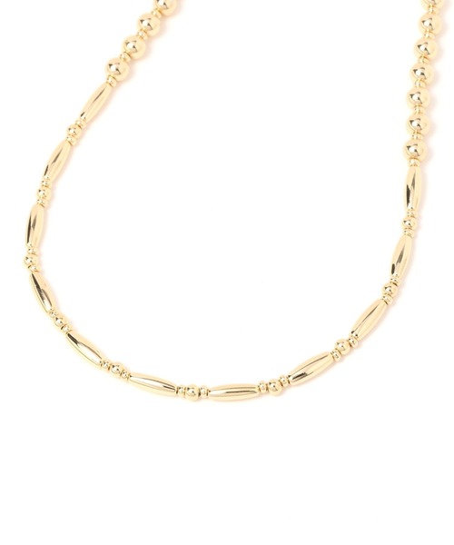 studio CLIP(スタディオクリップ)の「メタル変形ボールネックレス(ネックレス・レディース・その他1/その他2・FREE)」の1枚目の写真