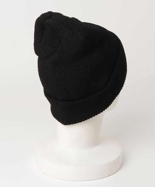 CPH（シーピーエイチ）の「CPH/シーピーエイチ/Cuff knit cap/Straw yarn/87-81（ニットキャップ/ビーニー・メンズ・ブラック/ブルー/イエロー/ベージュ・F）」の5枚目の写真