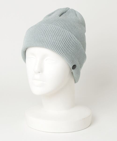 CPH（シーピーエイチ）の「CPH/シーピーエイチ/Cuff knit cap/Straw yarn/87-81（ニットキャップ/ビーニー・メンズ・ブラック/ブルー/イエロー/ベージュ・F）」の14枚目の写真