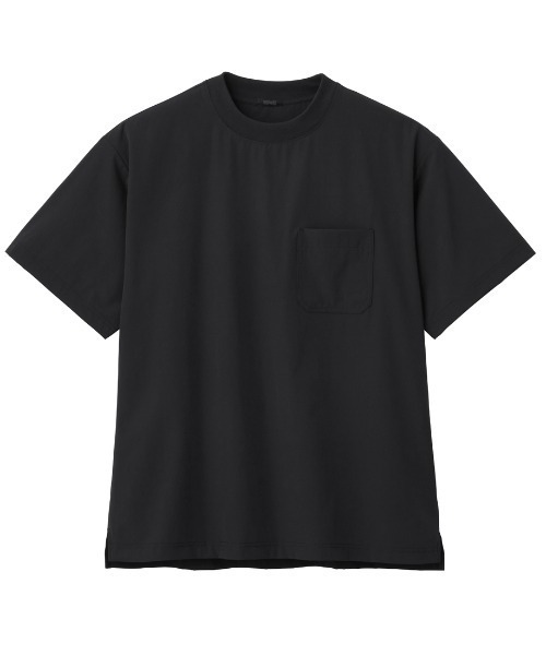 BODY WILD(ボディーワイルド)の「BODY WILD/ボディワイルド 半袖プルオーバー 2WAYナイロン(Tシャツ/カットソー・メンズ・ダークネイビー/ベージュ系その他/ダークカーキ/ブラック・MEDIUM/LARGE)」の2枚目の写真