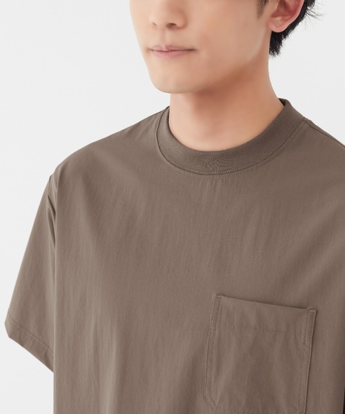 BODY WILD(ボディーワイルド)の「BODY WILD/ボディワイルド 半袖プルオーバー 2WAYナイロン(Tシャツ/カットソー・メンズ・ダークネイビー/ベージュ系その他/ダークカーキ/ブラック・MEDIUM/LARGE)」の14枚目の写真
